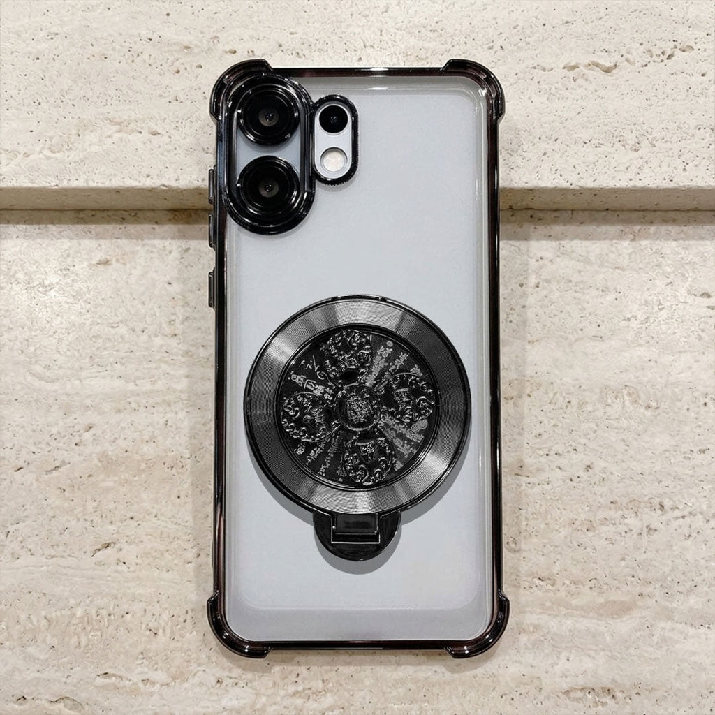 Vivo X200 FE 5G Reflective Fidget Rotating Airbag Case