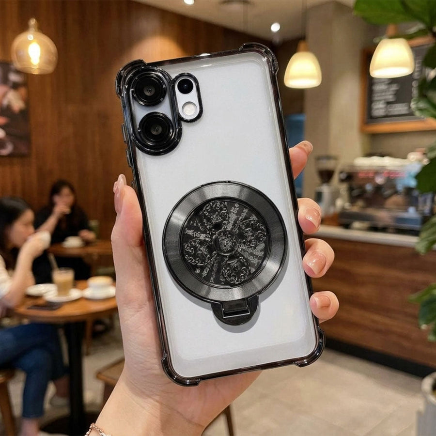 Vivo X200 FE 5G Reflective Fidget Rotating Airbag Case