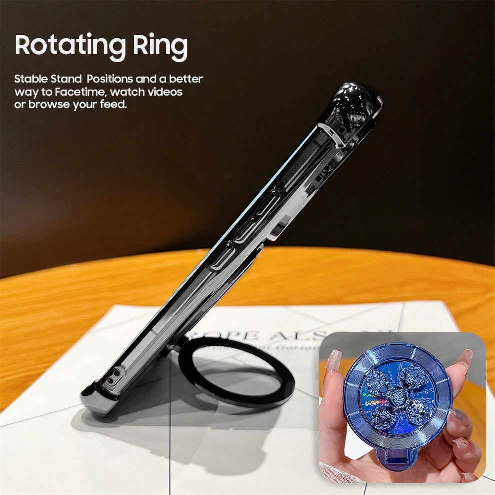 Vivo X200 FE 5G Reflective Fidget Rotating Airbag Case
