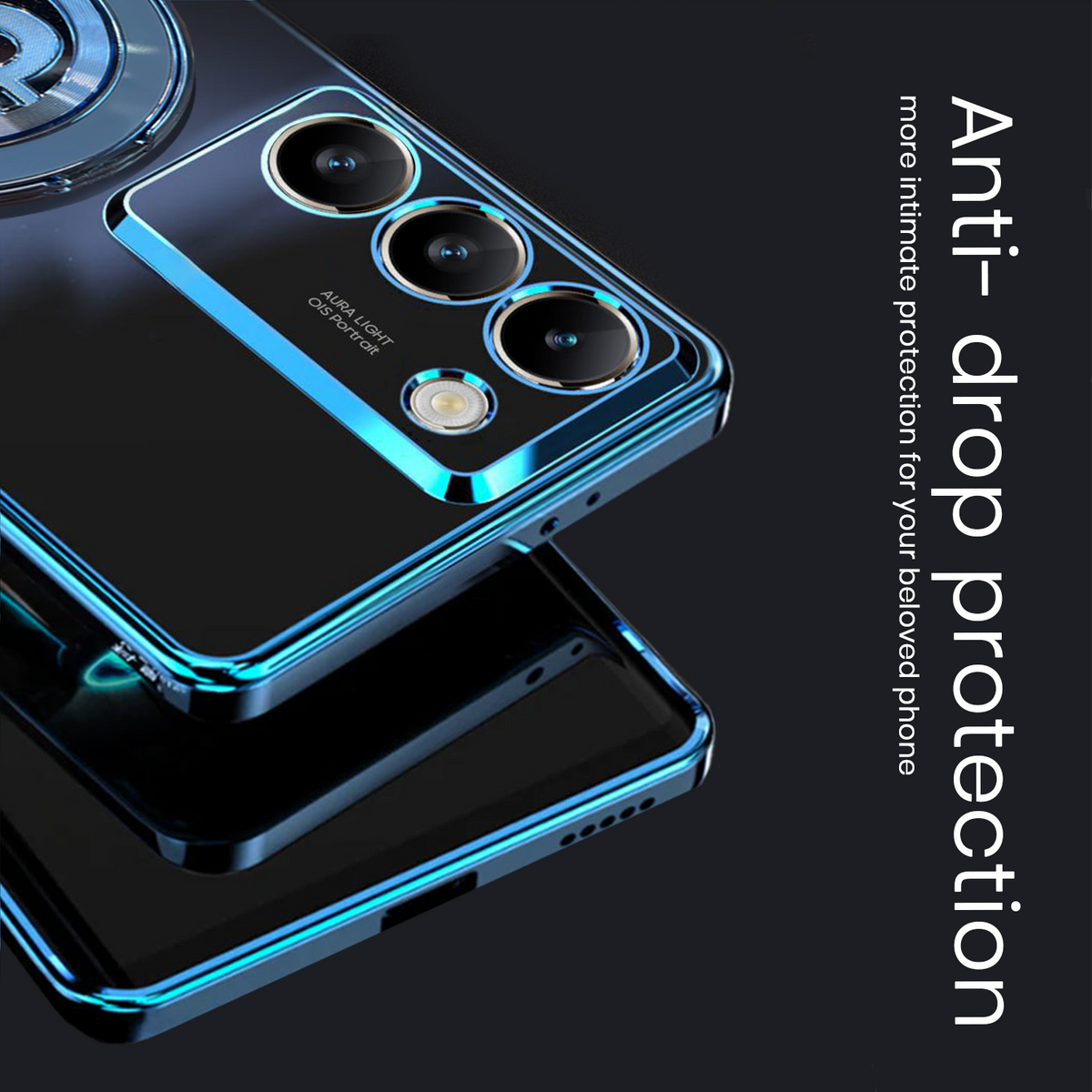 Vivo Y200e 5G Electroplating Dollar Case