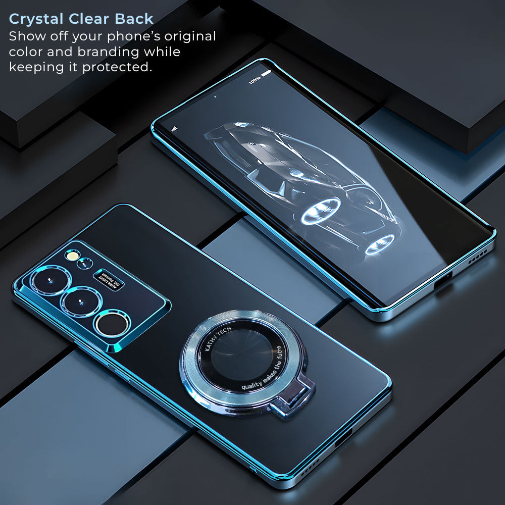 Vivo Y300 5G Magnifier Electroplating Case
