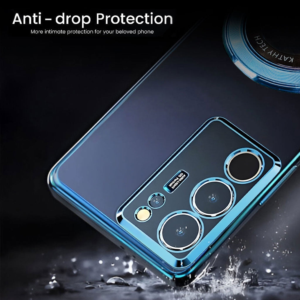 Vivo Y300 5G Magnifier Electroplating Case