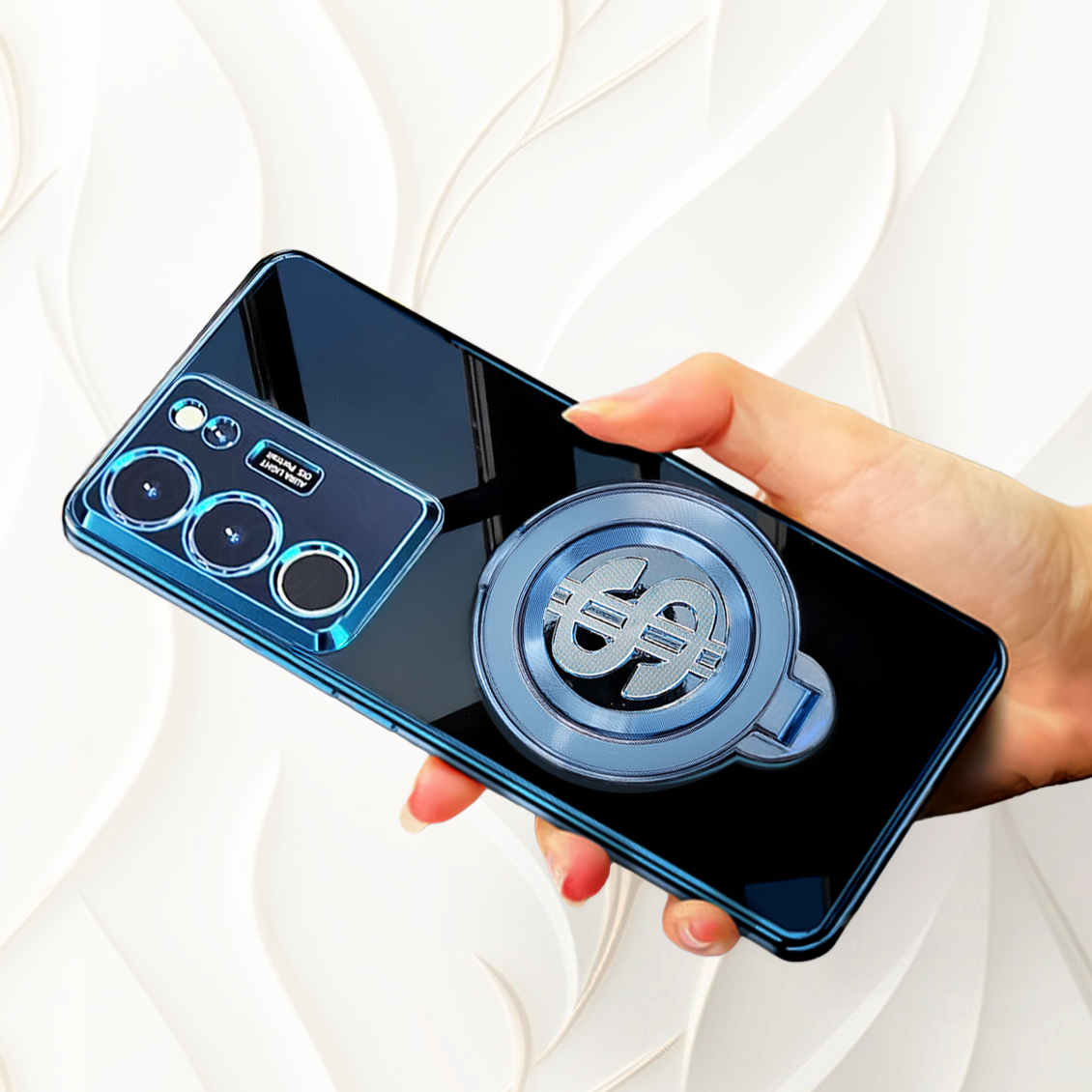 Vivo Y300 5G Electroplating Dollar Case
