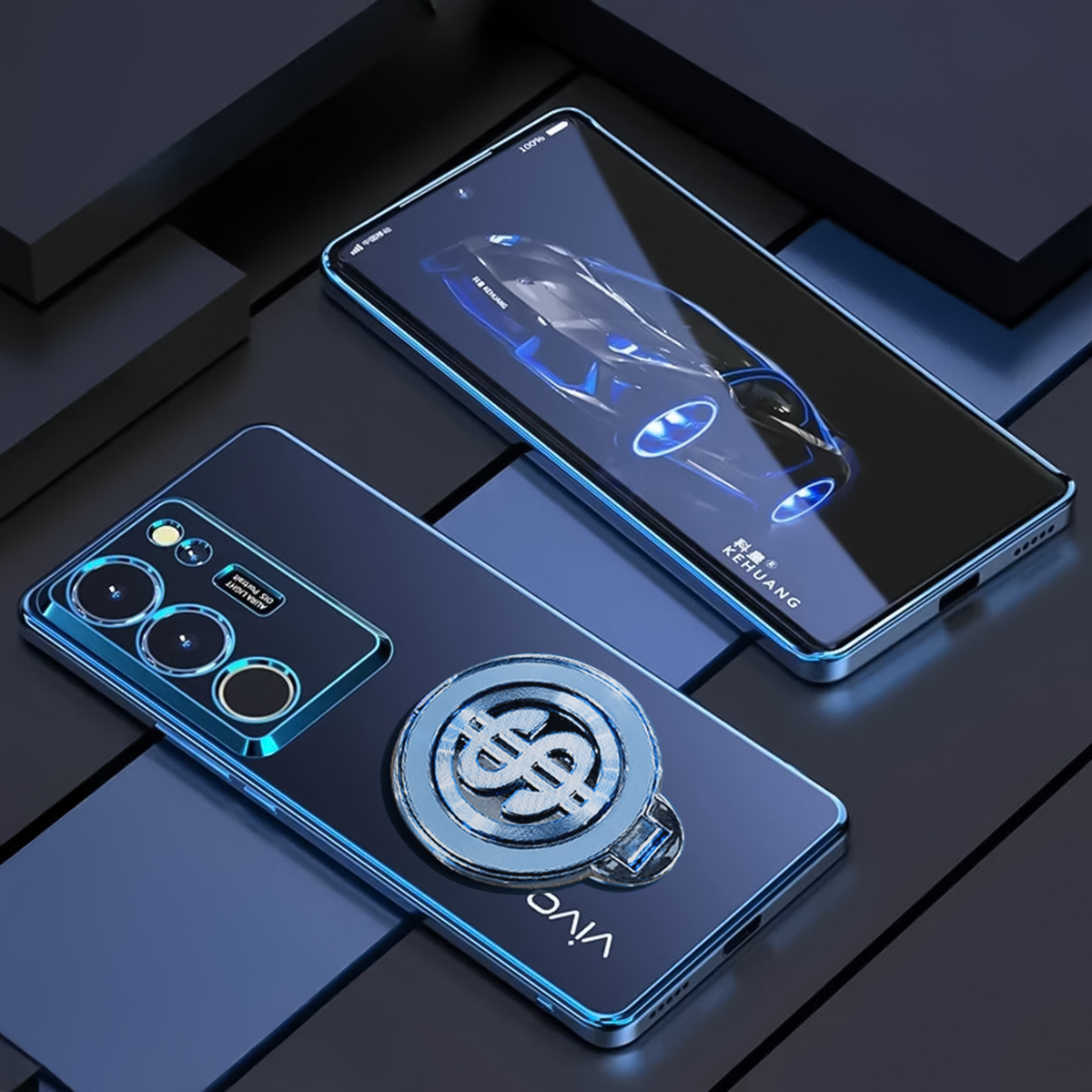 Vivo Y300 5G Electroplating Dollar Case