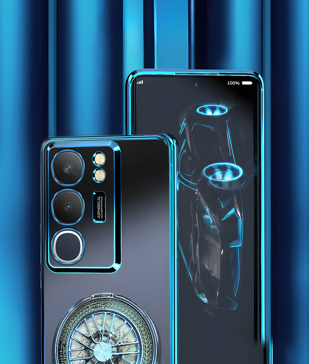 Vivo Y300 5G Ferrari Wheel Electroplating Case