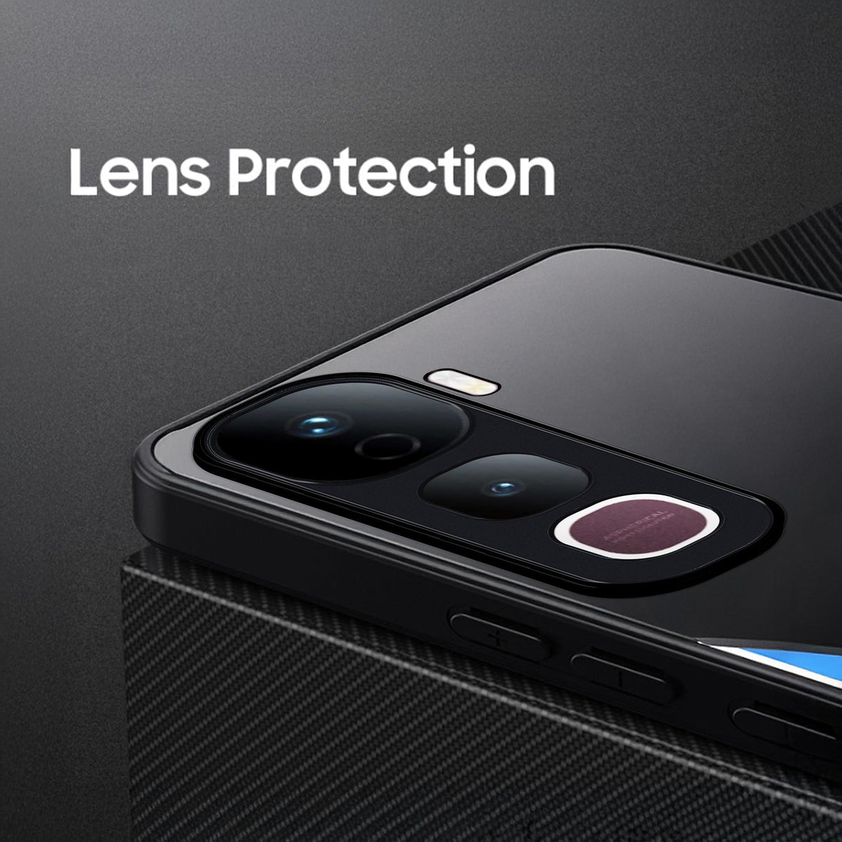 Vivo Y400 Pro 5G Lens Protection Back Case