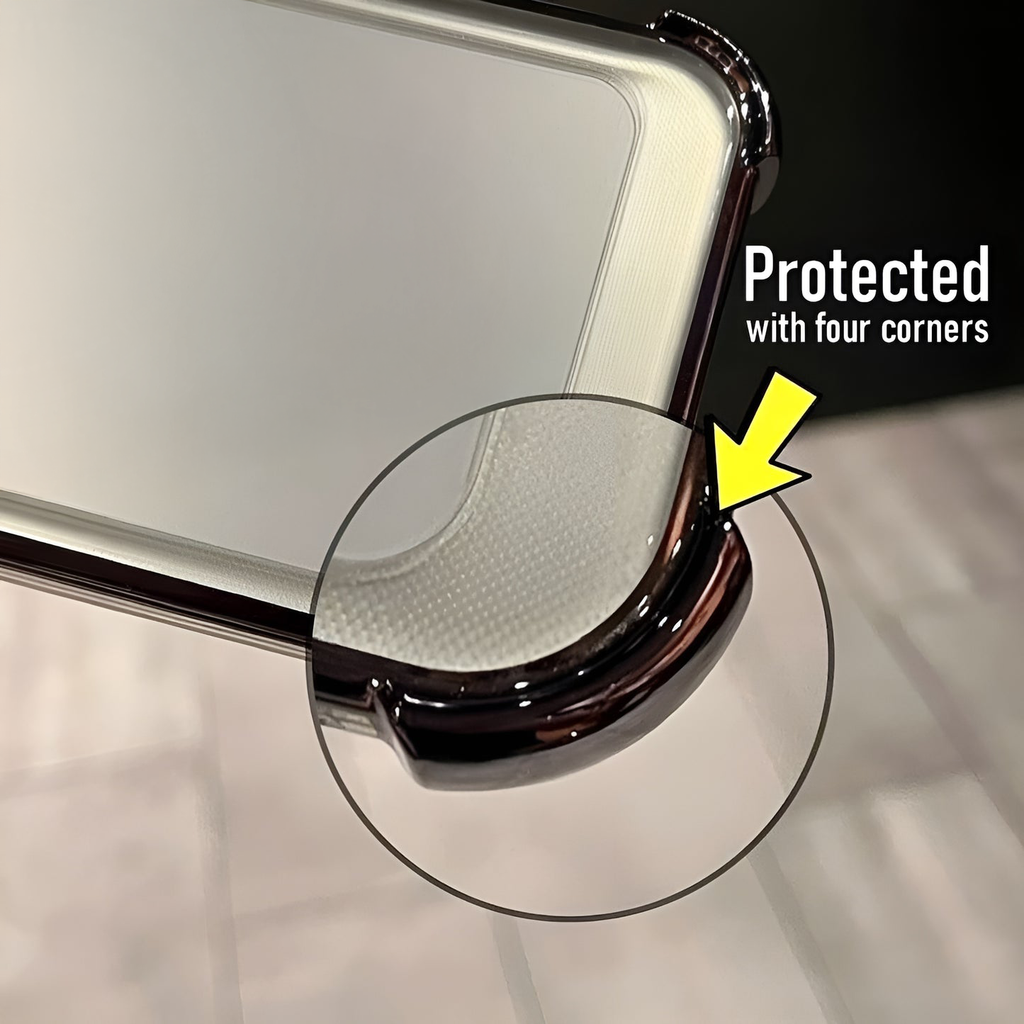Vivo Y400 Pro 5G Transparent Airbags Back Case