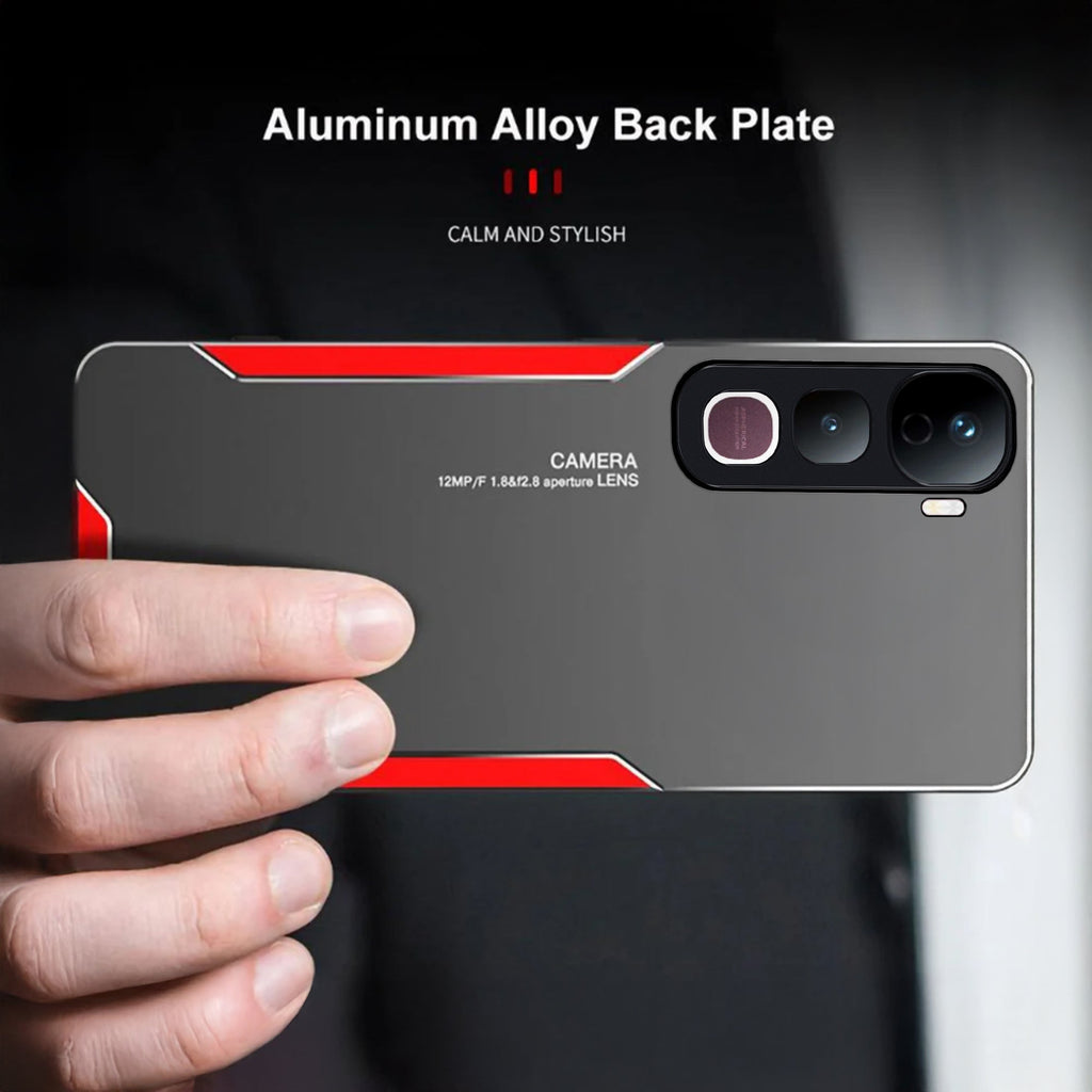 Vivo Y400 Pro 5G Metal Frame Back Case