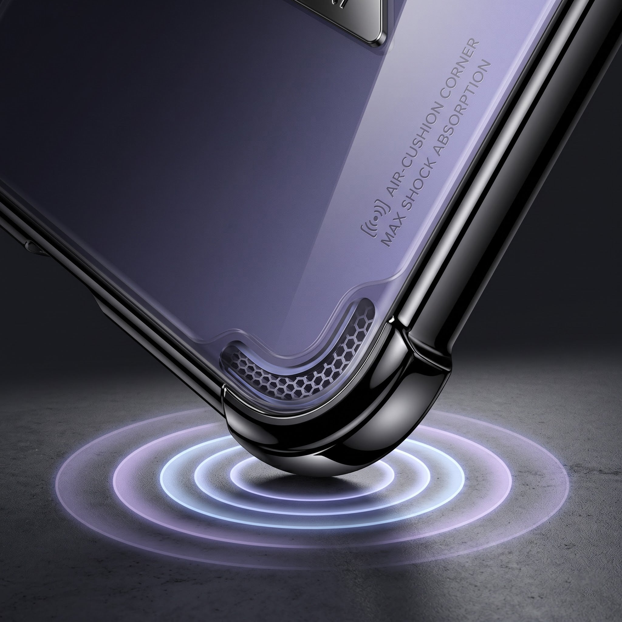 Vivo V70 FE 5G Satyamev Jayate 2-in-1 Emblem Transparent Shockproof Airbag Case