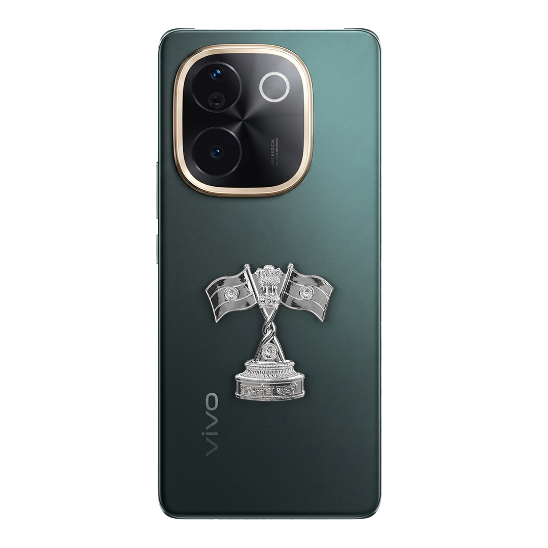 Vivo T3 Pro 5G Compatible Satyamev Jayate 3D Metal Emblem Sticker