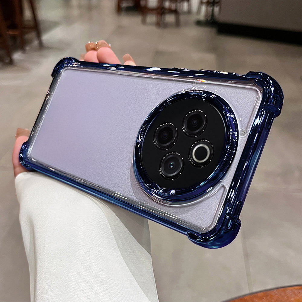 Vivo T4 5G Transparent Shockproof Case With Airbag Corners