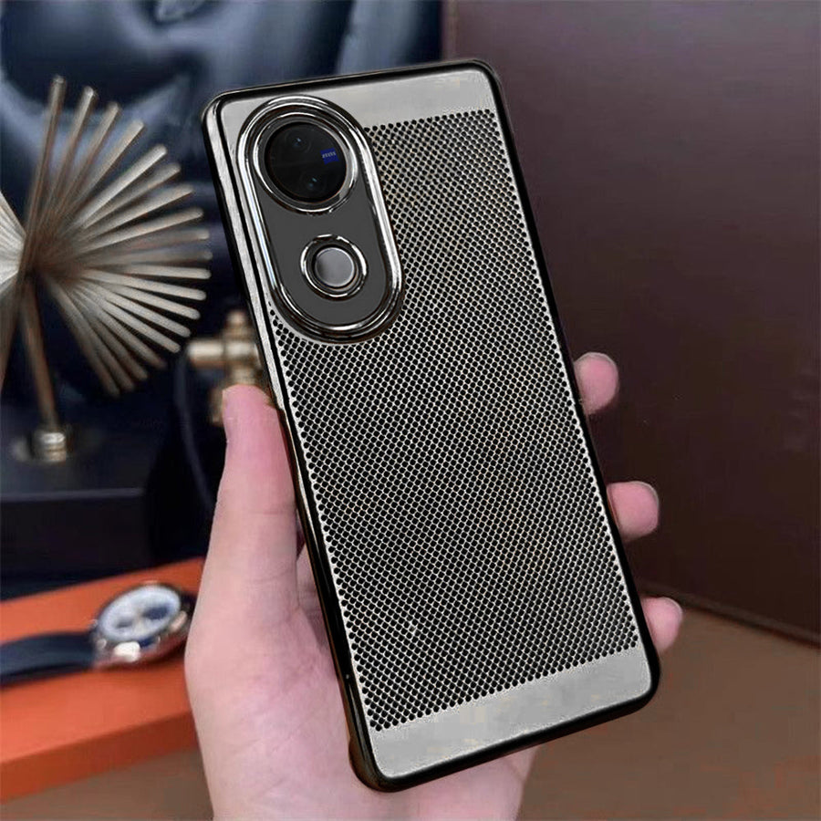 Vivo V50 5G Mesh Red Back Case