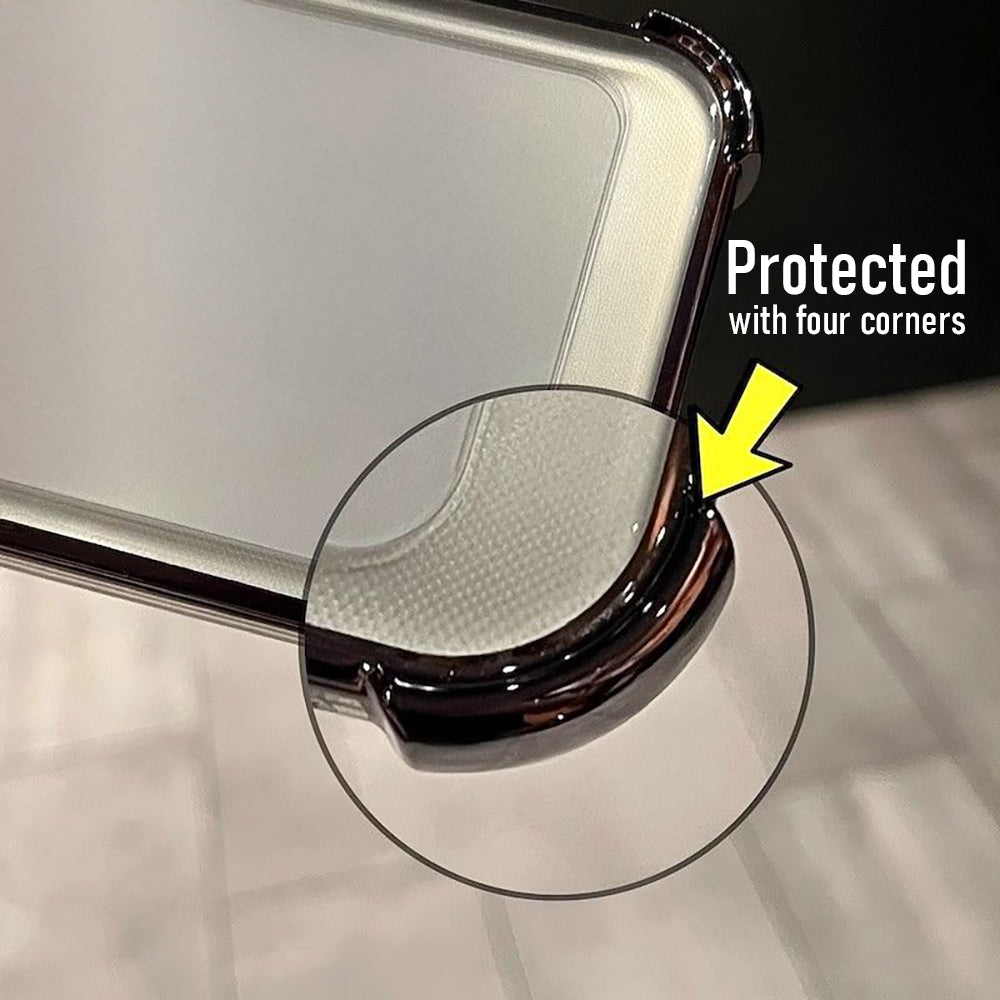 Motorola Edge 60 Pro 5G Transparent Shockproof Case With Airbag Corners