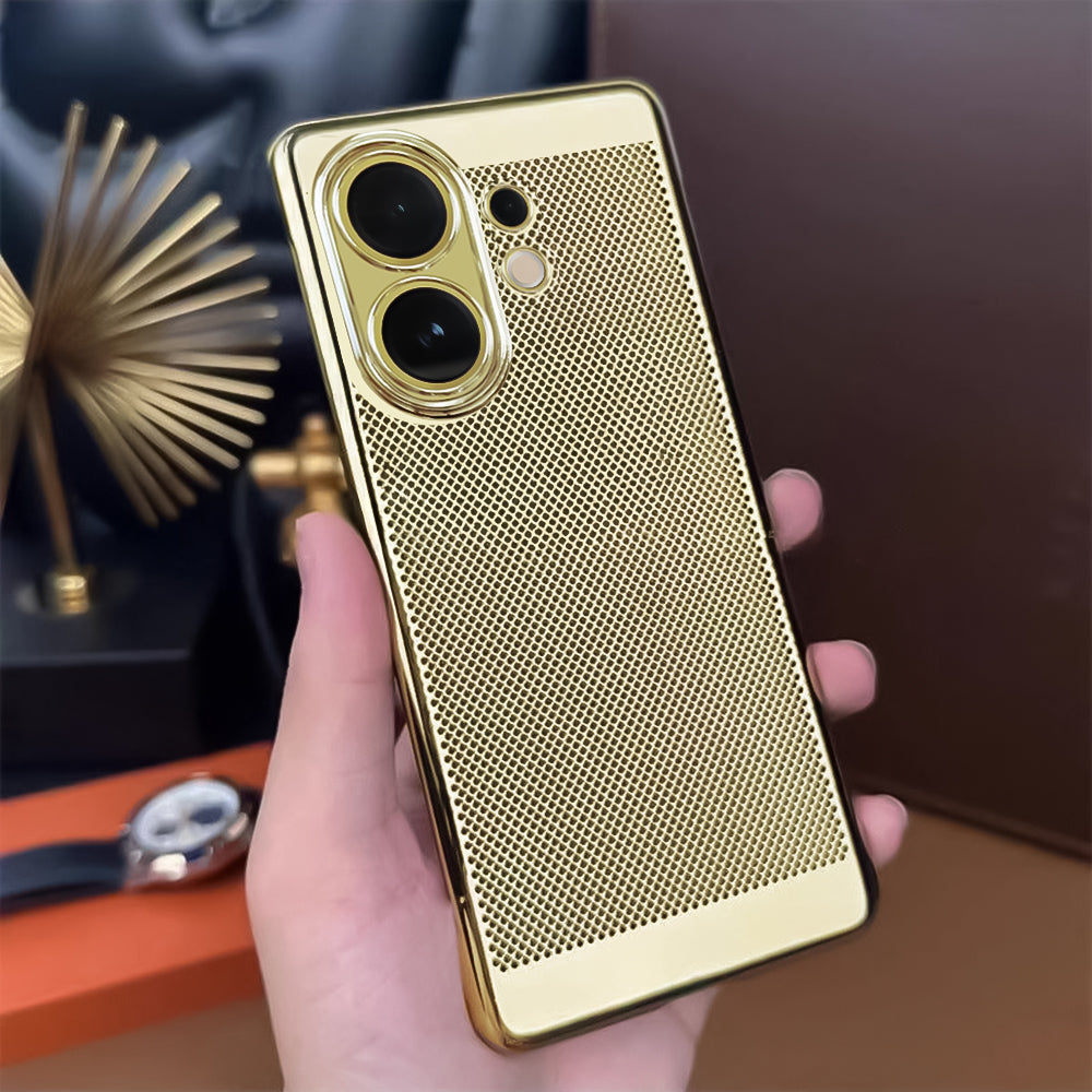 Vivo V60 5G Mesh Red Back Case