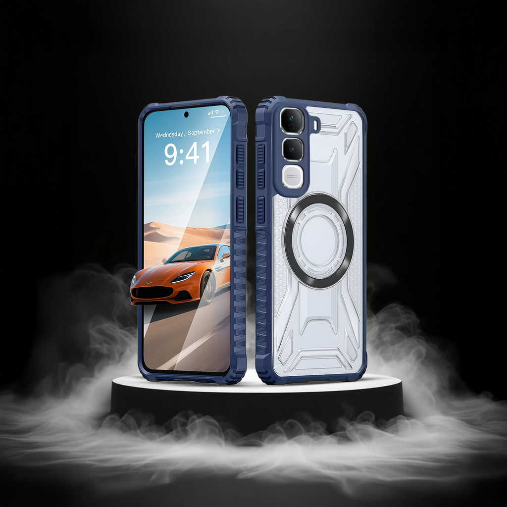 Vivo Y400 Pro 5G Magsafe Shockproof Armour Case