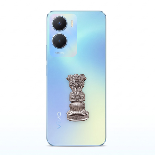 Vivo t2x 5G Compatible Satyamev Jayate 3D Metal Emblem Sticker