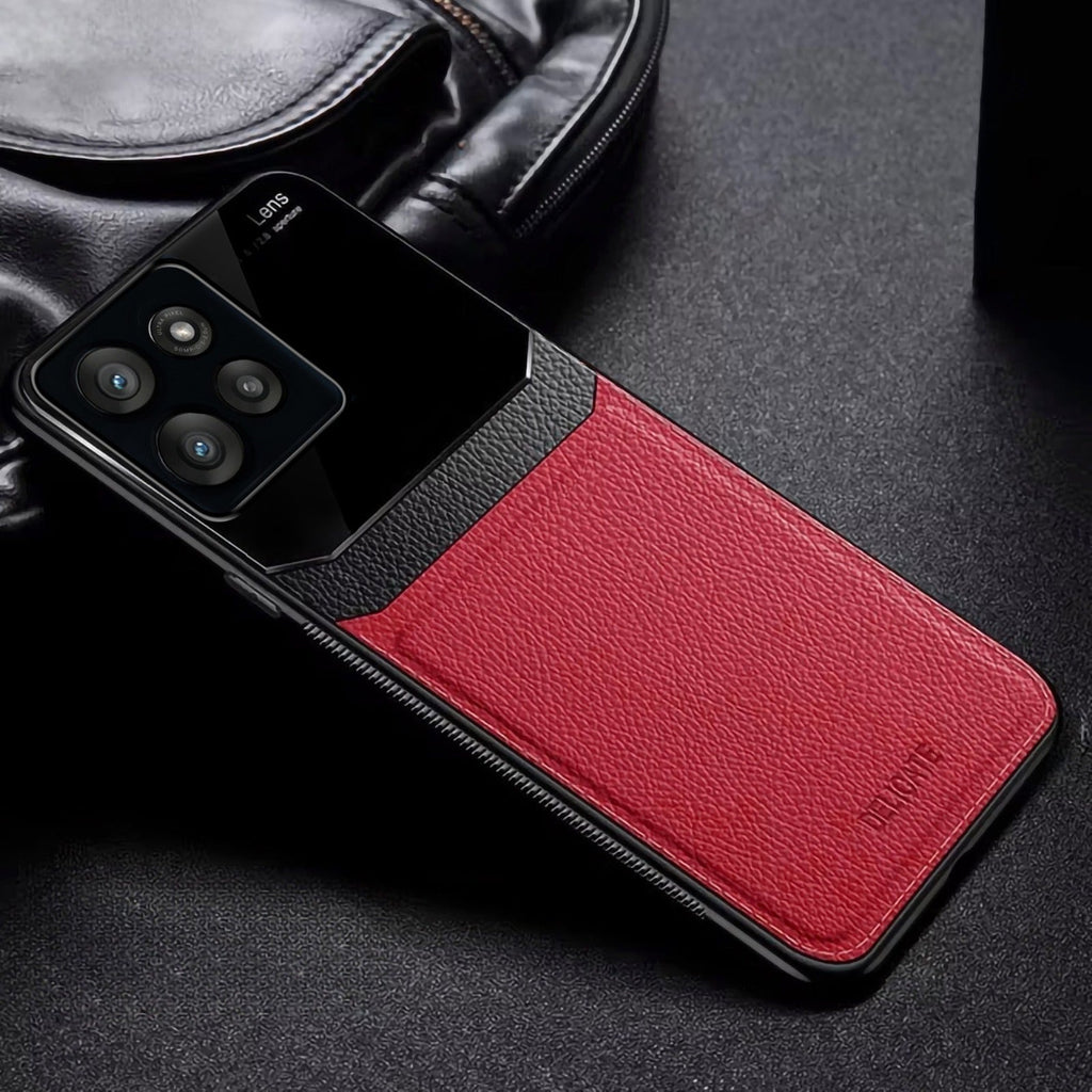 Motorola Edge 60 Fusion 5G Premium Leather Lens Protective Case