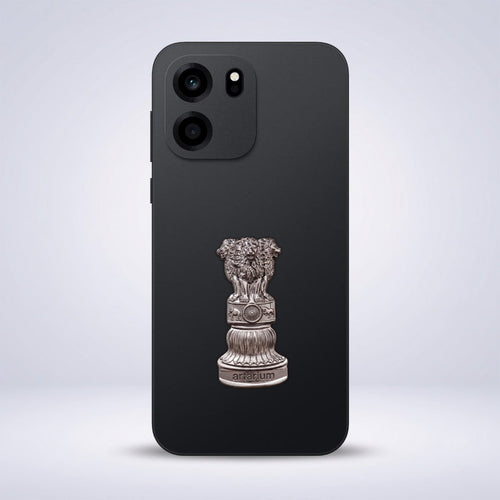 OnePlus Nord CE6 5G Compatible Satyamev Jayate 3D Metal Emblem Sticker