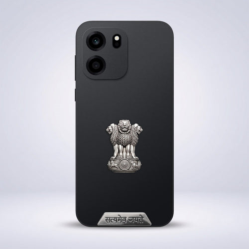 OnePlus Nord CE6 5G Compatible Satyamev Jayate 3D Metal Emblem Sticker