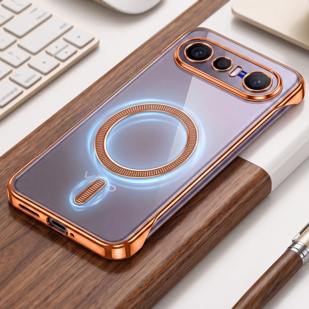 Vivo X300 FE 5G Frameless MagSafe Shockproof Case