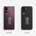 Vivo Y400 Pro 5G Compatible Satyamev Jayate 3D Metal Emblem Sticker