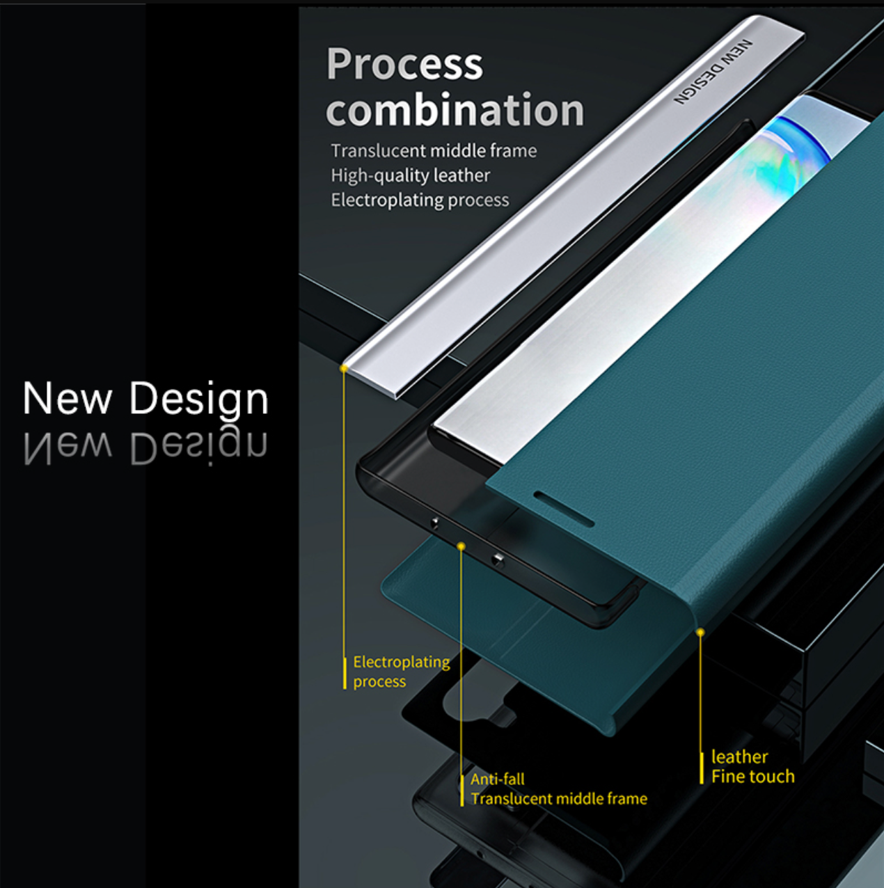 Redmi Note 13 Pro+ 5G Flip Leather Case