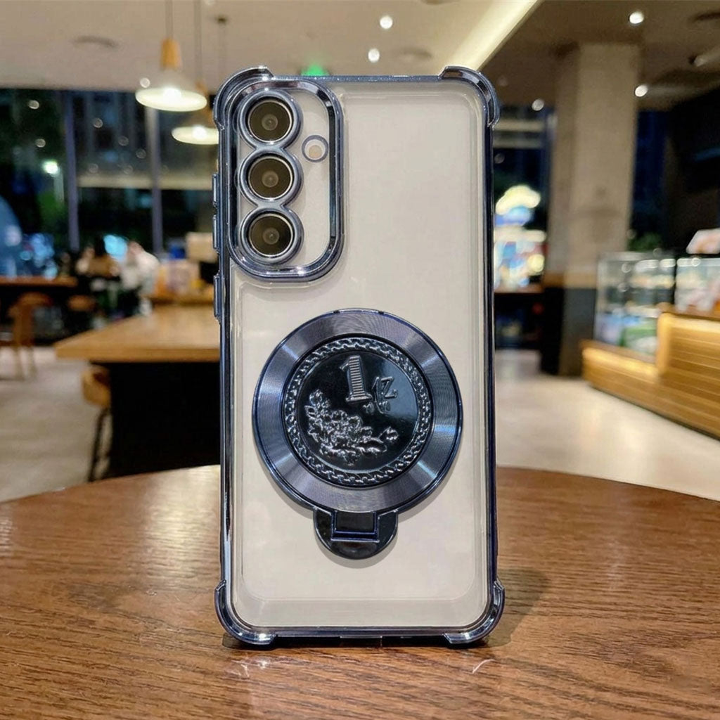 Samsung Galaxy A17 5G Premium Billion Wheel Rotating Shockproof Airbags Case