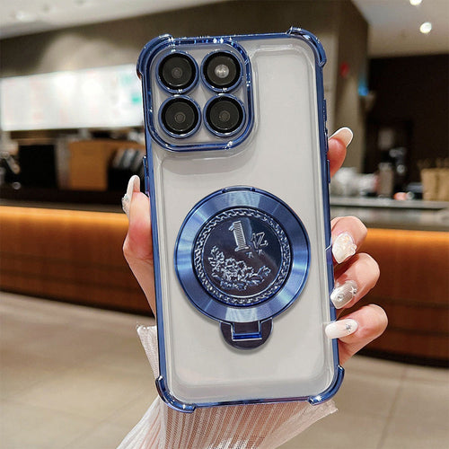 Motorola Edge 60 Pro 5G Premium Billion Wheel Rotating Shockproof Airbags Case