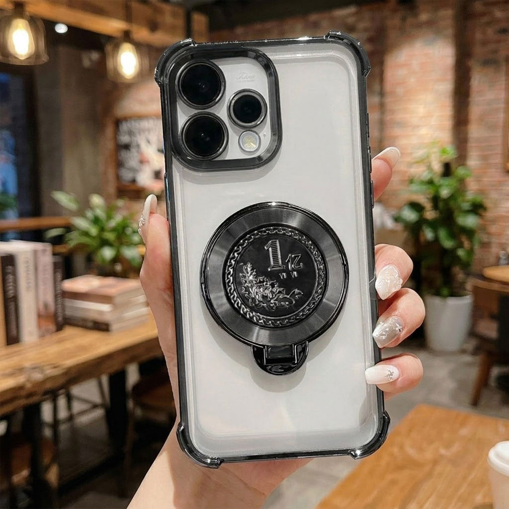 Oppo Reno 15 5G Premium Billion Wheel Rotating Shockproof Airbags Case