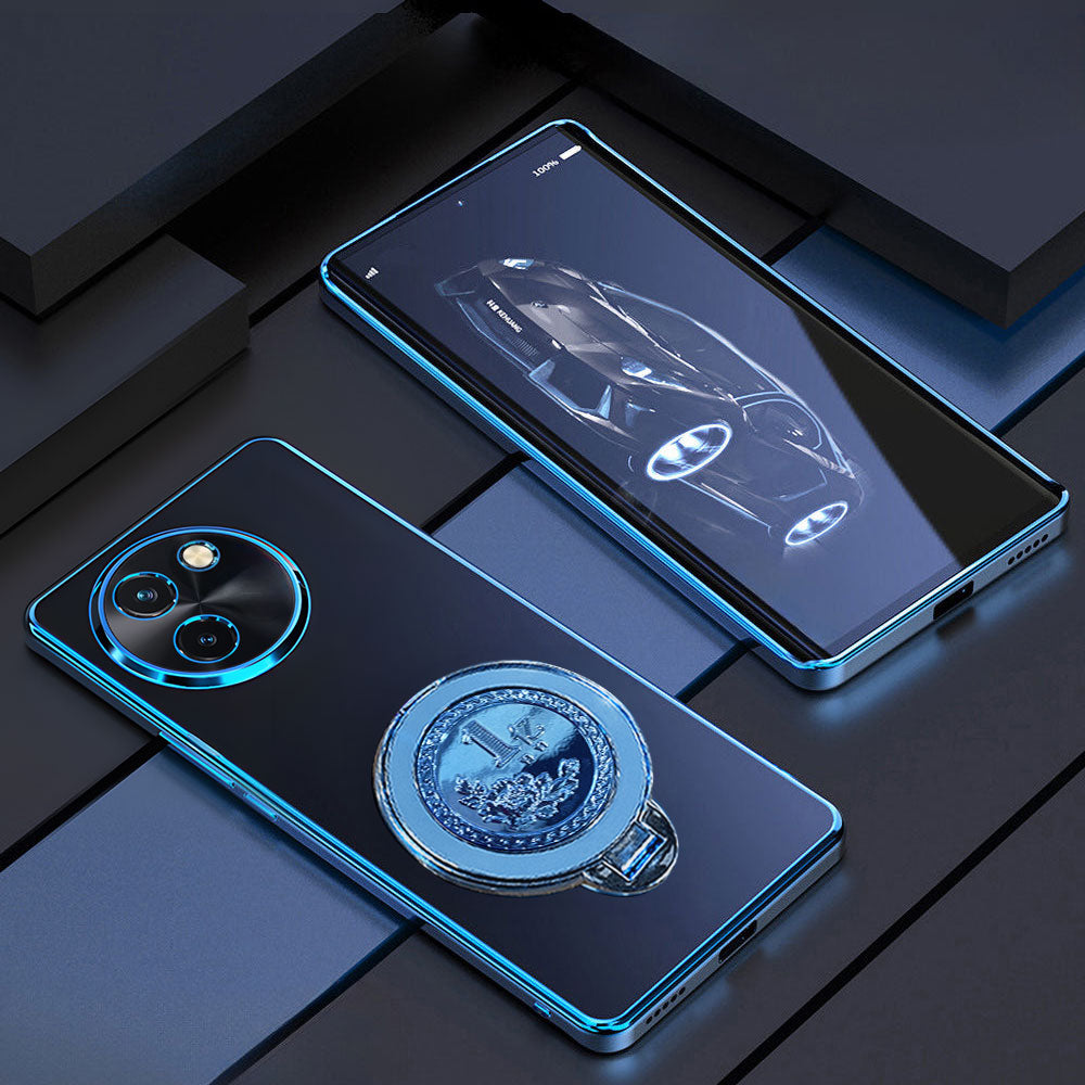 Vivo T3x 5G Electroplating Billion Wheel Case