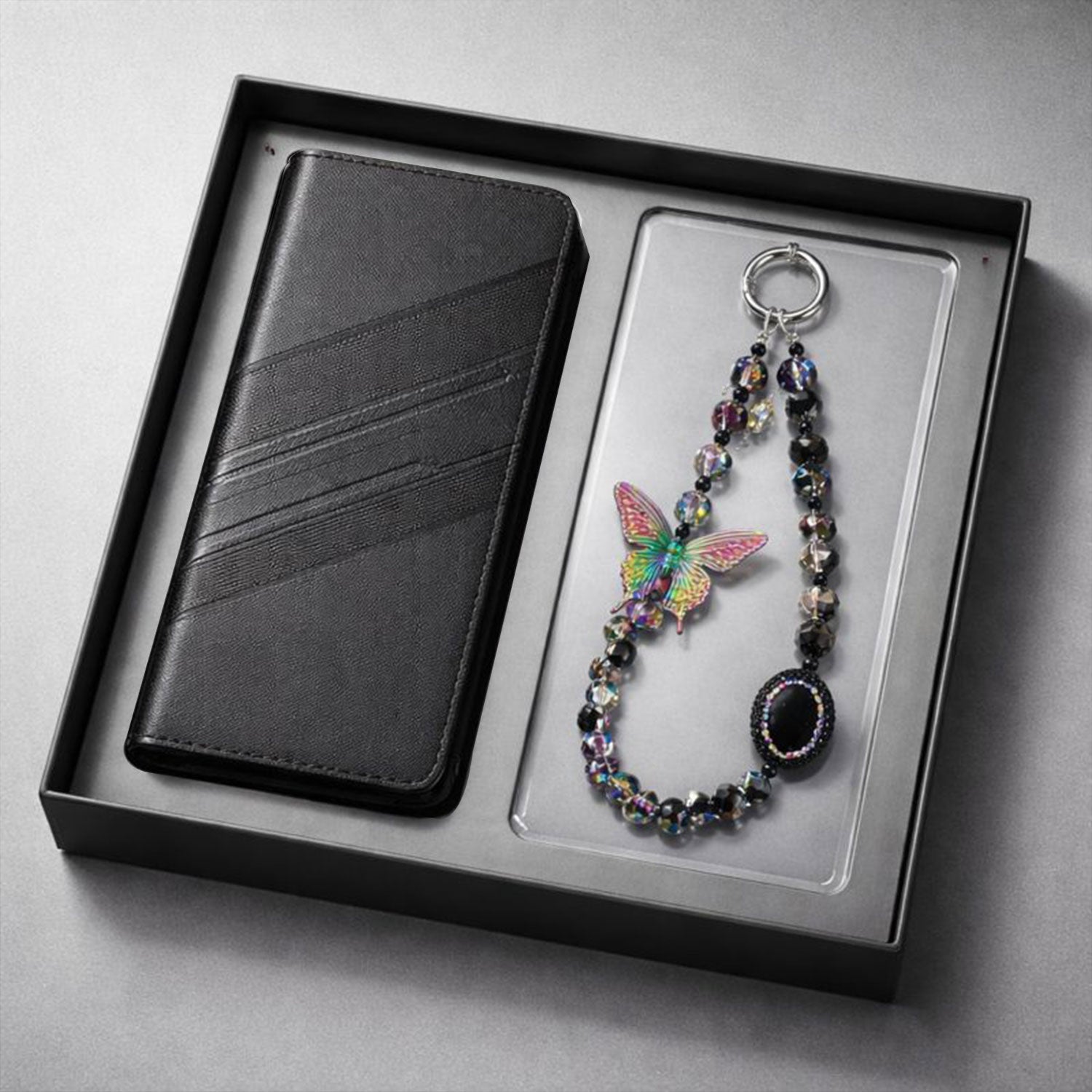 Redmi Note 14 Pro+ 5G Retro PU Leather Magnetic Wallet Flip Case with Charm Strap