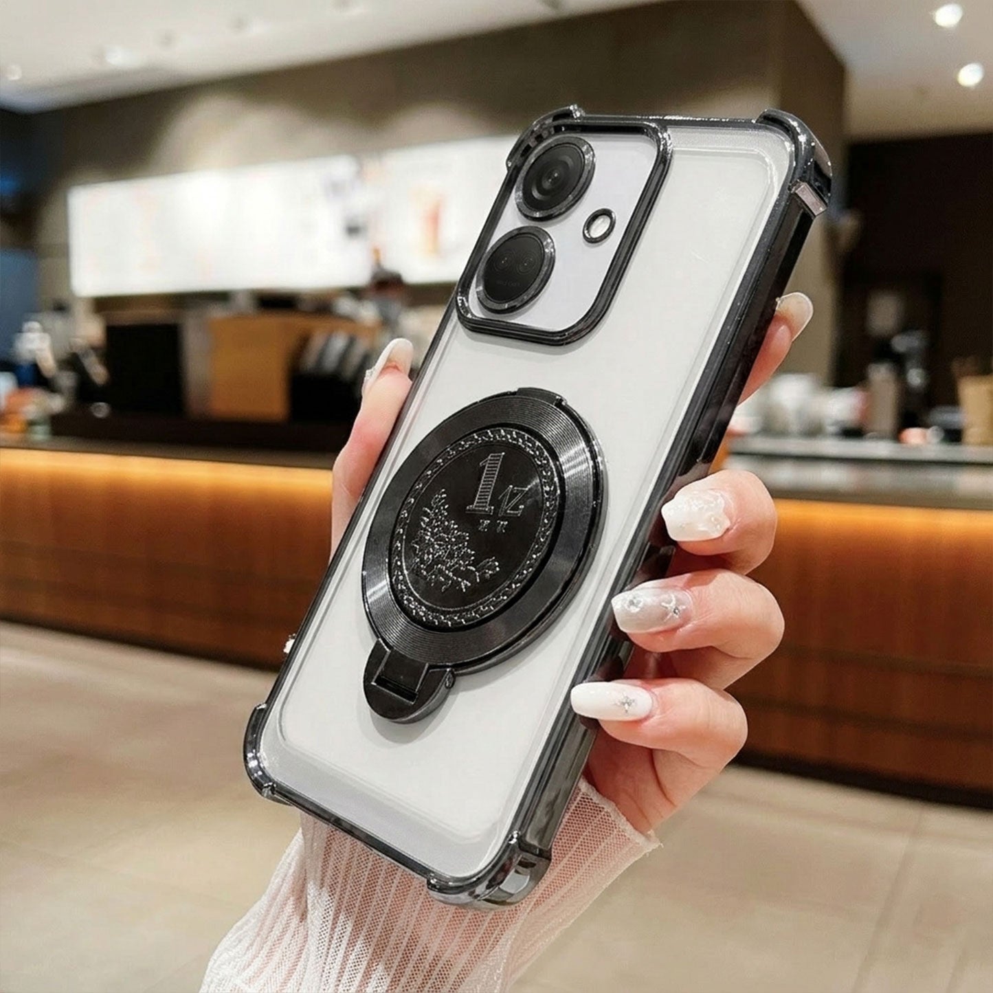 OnePlus Nord CE3 5G Premium Billion Wheel Rotating Shockproof Airbags Case