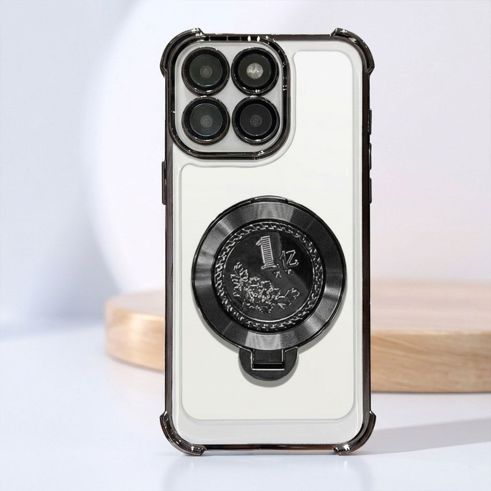 Motorola Edge 60 Pro 5G Premium Billion Wheel Rotating Shockproof Airbags Case
