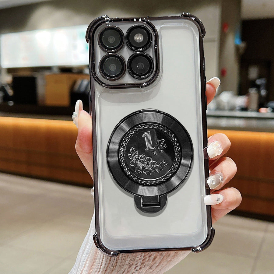 Motorola Edge 60 Pro 5G Premium Billion Wheel Rotating Shockproof Airbags Case