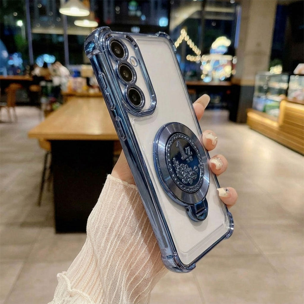 Samsung Galaxy A15 5G Premium Billion Wheel Rotating Shockproof Airbags Case