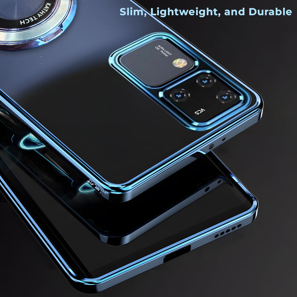 Vivo V30 Pro 5G Magnifier Electroplating Case