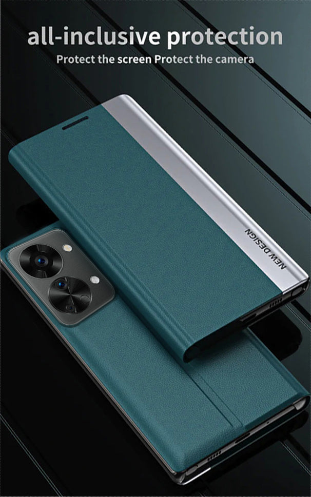 OnePlus Nord 2T 5G Flip Leather Case