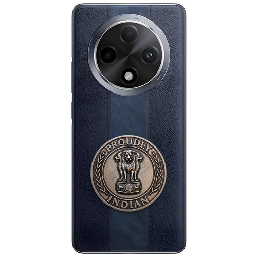 Oppo F27 Pro+ 5G Compatible Satyamev Jayate 3D Metal Emblem Sticker