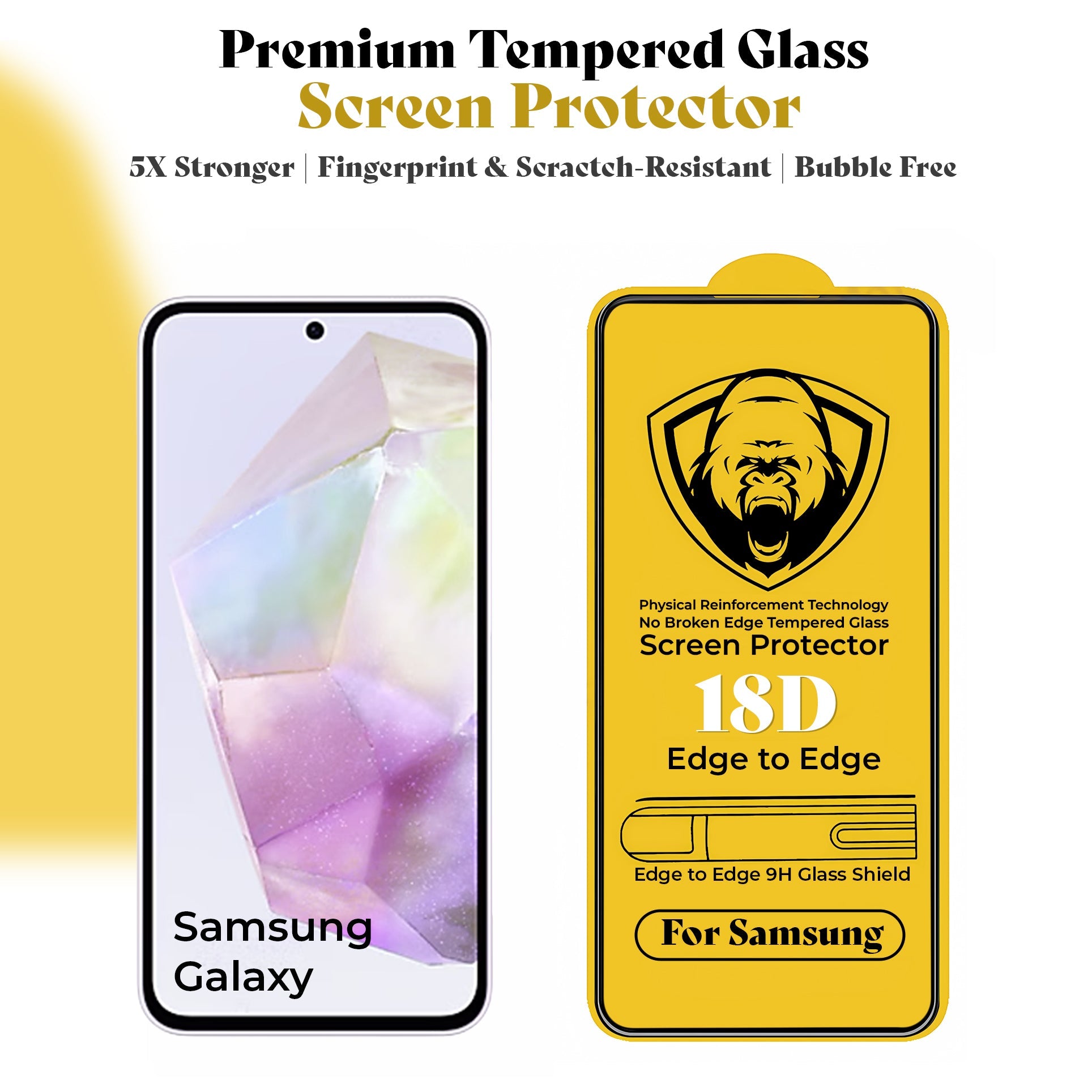 Samsung Galaxy A36 5G Luxury Shimmer Shockproof Airbag Case