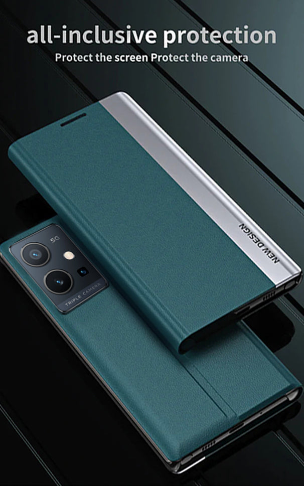 Vivo T1 5G Flip Leather Case